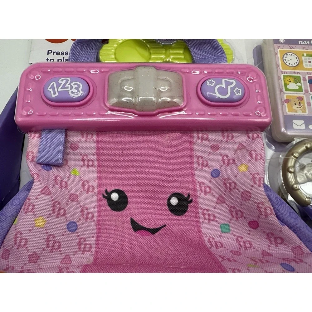 Rare Fisher-Price Laugh & Learn‎ Pretty Learning Purse Ages 6-36 Months *NIB NEW